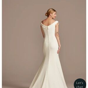 Elegant Cream Off-Shoulder Dress